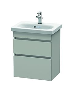 Duravit DuraStyle Waschtisch-Unterschrank DS640300707 50 x 36,8 cm, betongrau matt, 2 Schubkästen, wandhängend