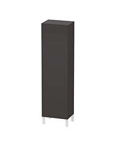 Duravit L-Cube cabinet LC1181L8080 50x36.3x176cm, door on the left, graphite super matt