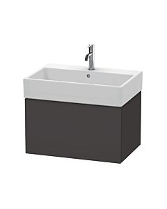 L-Cube Duravit vasque LC617608080 68,4 x 45,9 cm, graphite super mat, 2000 , suspendu