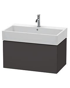 L-Cube Duravit vasque LC617708080 78,4x 45,9 cm, graphite super mat, 2000 , suspendu