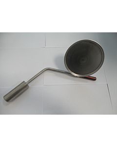 Duravit DuraVital Klappengarnitur 0050230000 Edelstahl, Zubehör für Stand-Trocken-WC