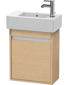 Duravit Ketho Waschtisch-Unterschrank KT6629L3030 45x22,5x55cm, wandhängend, Tür links, Eiche natur