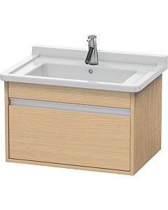 Ketho Duravit vasque KT666303030 65 x 45,5 cm, chêne naturel, 2000 , suspendu