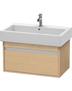 Ketho Duravit vasque KT668703030 75 x 44 cm, chêne naturel, 2000 , suspendu