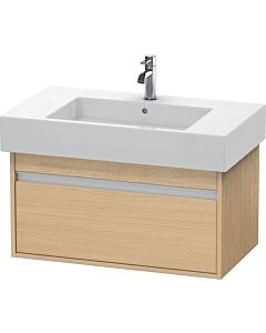 Ketho Duravit vasque KT669003030 80 x 45,5 cm, chêne naturel, 2000 , suspendu