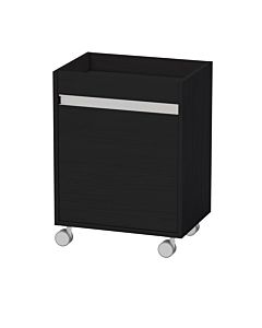 Duravit Ketho container KT2530L1616 50x36x67cm, door on the left, black oak