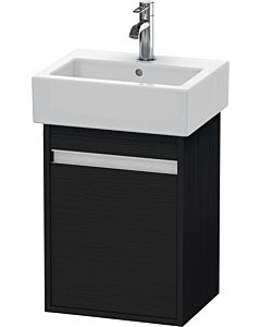 Duravit Ketho Waschtisch-Unterschrank KT6630R1616 40x32x55cm, wandhängend, Tür rechts, Eiche schwarz