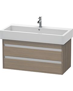 Duravit Ketho vanity unit KT663803535 95 x 44 cm, terra oak, 2 drawers, wall-hung