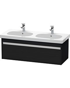 Duravit Ketho vanity unit KT666901616 115 x 45.5 cm, black oak, 2000 pull-out, wall-hung