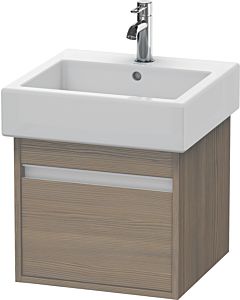 Duravit Ketho Waschtisch-Unterschrank KT668503535 45 x 44 cm, Eiche terra, 1 Auszug, wandhängend