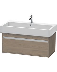 Duravit Ketho Waschtisch-Unterschrank KT668803535 95 x 44 cm, Eiche terra, 1 Auszug, wandhängend