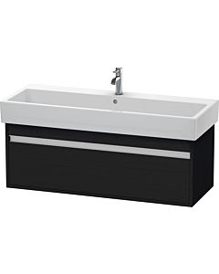 Duravit Ketho Waschtisch-Unterschrank KT668901616 115 x 44 cm, Eiche schwarz, 1 Auszug, wandhängend