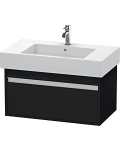 Duravit Ketho Waschtisch-Unterschrank KT669001616 80 x 45,5 cm, Eiche schwarz, 1 Auszug, wandhängend
