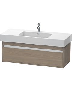 Duravit Ketho Waschtisch-Unterschrank KT669203535 120 x 45,5 cm, Eiche terra, 1 Auszug, wandhängend