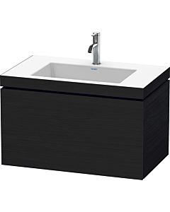 L-Cube Duravit vasque LC6917O1616 80 x 48 cm, 2000 , chêne noir, coulissant 2000