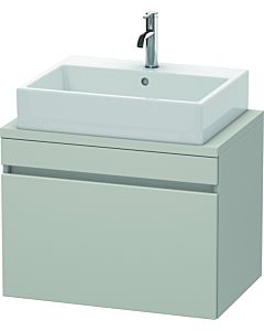 Duravit DuraStyle Waschtisch-Unterschrank DS530100707 70 x 47,8 cm, betongrau matt, für Konsole, 1 Auszug