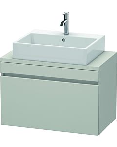 Duravit DuraStyle Waschtisch-Unterschrank DS530200707 80 x 47,8 cm, betongrau matt, für Konsole, 1 Auszug