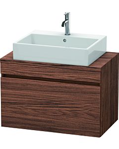 Duravit DuraStyle vasque match0 DS530202121 80 x 47,8 cm, noyer foncé, pour console, coulissant 2000