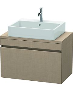 Duravit DuraStyle vanity unit DS530207575 80 x 47.8 cm, linen, for console, 2000 pull-out