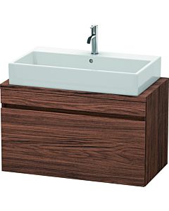 Duravit DuraStyle vasque match0 DS530302121 90 x 47,8 cm, noyer foncé, pour console, coulissant 2000