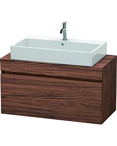 Duravit DuraStyle vasque match0 DS530402121 100 x 47,8 cm, noyer foncé, pour console, coulissant 2000