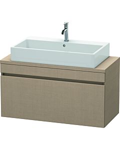 Duravit DuraStyle vanity unit DS530407575 100 x 47.8 cm, linen, for console, 2000 pull-out