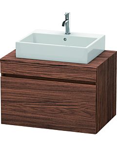Duravit DuraStyle Waschtisch-Unterschrank DS531202121 80 x 54,8 cm, nussbaum dunkel, für Konsole, 1 Auszug
