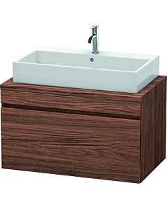 Duravit DuraStyle Waschtisch-Unterschrank DS531302121 90 x 54,8 cm, nussbaum dunkel, für Konsole, 1 Auszug