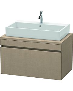 Duravit DuraStyle Waschtisch-Unterschrank DS531307575 90 x 54,8 cm, leinen, für Konsole, 1 Auszug
