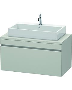 Duravit DuraStyle vanity unit DS531400707 100 x 54.8 cm, concrete gray matt, for console, 2000 pull-out
