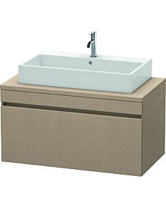 Duravit DuraStyle vasque match0 DS531407575 100 x 54,8 cm, lin, pour console, coulissant 2000