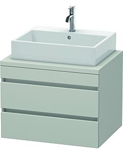 Duravit DuraStyle Waschtisch-Unterschrank DS531600707 70 x 54,8 cm, betongrau matt, für Konsole, 2 Schubkästen