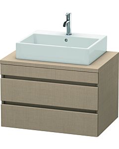 Duravit DuraStyle vanity unit DS531707575 80 x 54.8 cm, linen, for console, 2 drawers