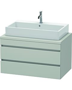 Duravit DuraStyle Waschtisch-Unterschrank DS531800707 90 x 54,8 cm, betongrau matt, für Konsole, 2 Schubkästen