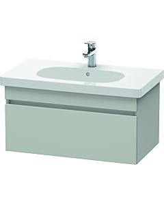 Duravit DuraStyle vanity unit DS638400707 80 x 45.3 cm, concrete gray matt, 2000 pull-out, wall-hung