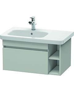 Duravit DuraStyle Waschtisch-Unterschrank DS639400707 73 x 44,8 cm, Becken links, betongrau matt, 1 Auszug