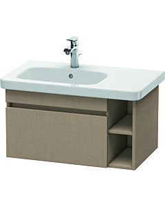 Duravit DuraStyle vanity unit DS639407575 73 x 44.8 cm, basin left, linen, 2000 pull-out