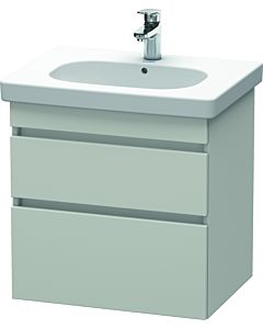 Duravit DuraStyle Waschtisch-Unterschrank DS648300707 60 x 45,3 cm, betongrau matt, 2 Schubkästen, wandhängend