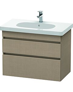 Duravit DuraStyle vasque DS648407575 80 x 45,3 cm, lin, 2 tiroirs, suspendu