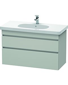 Duravit DuraStyle Waschtisch-Unterschrank DS648500707 100 x 45,3 cm, betongrau matt, 2 Schubkästen, wandhängend