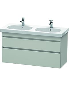 Duravit DuraStyle Waschtisch-Unterschrank DS648600707 115 x 45,3 cm, betongrau matt, 2 Schubkästen, wandhängend