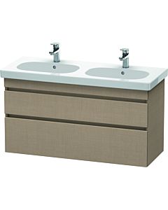 Duravit DuraStyle vasque DS648607575 115 x 45,3 cm, lin, 2 tiroirs, suspendu