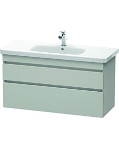 Duravit DuraStyle vasque DS649500707 113 x 44,8 cm, gris béton mat, 2 tiroirs, suspendu