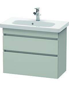 Duravit DuraStyle Waschtisch-Unterschrank DS649900707 73 x 36,8 cm, betongrau matt, 2 Schubkästen, wandhängend