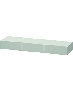 Duravit DuraStyle étagère tiroir DS827200707 150 x 44 cm, 3 tiroirs, gris béton mat, avec support console