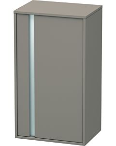 Duravit Ketho Halbhochschrank KT1266R4343 50x36x88cm, Tür rechts, basalt matt