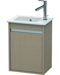 Duravit Ketho Waschtisch-Unterschrank KT6417R7575 40x28,5x55cm, wandhängend, Tür rechts, leinen