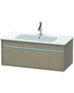 Duravit Ketho Waschtisch-Unterschrank KT642007575 100 x 47,5 cm, leinen, 1 Auszug, wandhängend