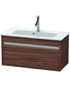 Duravit Ketho Waschtisch-Unterschrank KT642302121 80 x 38,5 cm, nussbaum dunkel, 1 Auszug, wandhängend