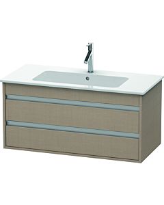Ketho Duravit vasque KT643007575 100 x 47,5 cm, lin, 2 tiroirs, suspendu